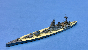 Battleship "Rodney" painted decks (1 p.) GB 1942 Neptun N 1102S